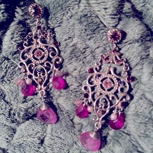 Vintage 90s chandelier earrings